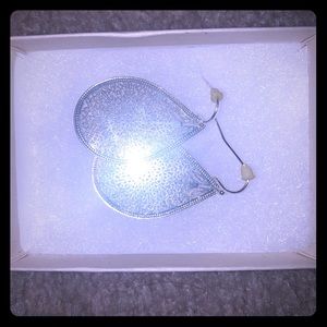 Silver Teardrop earrings